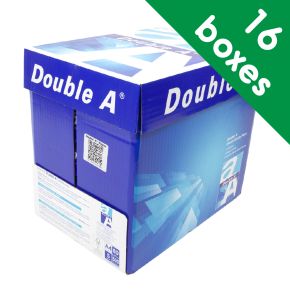 Double A 80GSM A4 Copier Paper - 16 Boxes