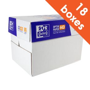 Oxford 80GSM A4 Copier Paper - 18 Boxes
