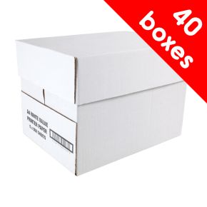 Summit A4 75GSM Value Copier Paper - 40 boxes