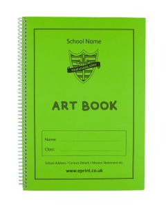 Art Books - Oversize - 64 Sides - Spiral Bound