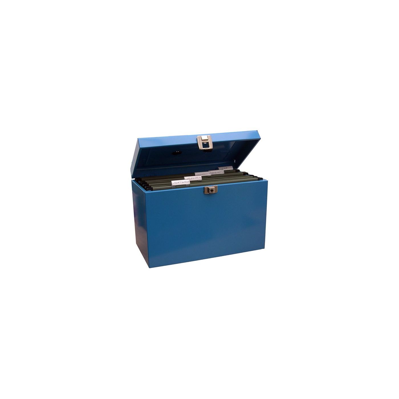 ValueX Metal File Box A4 Blue
