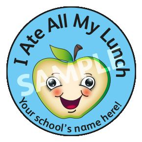 I Ate All My Lunch Sticker
