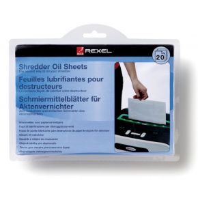 Rexel Shredder Oil Sheets PK20