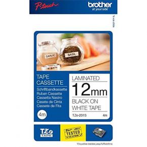 Brother TZE131S PTouch Ribbon 12mm x 4m