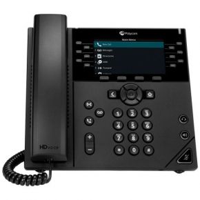 VVX 450 12 Line Desktop IP Phone