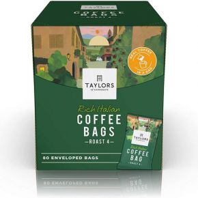 Taylors Rich Italian Coffee Bags PK80