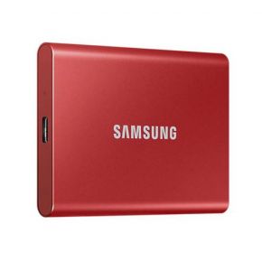 2TB T7 USB3.2C Portable Red Ext SSD