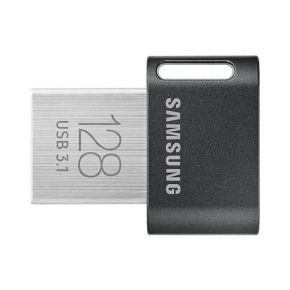 128GB Fit Plus USB3.1 Black Flash Drive