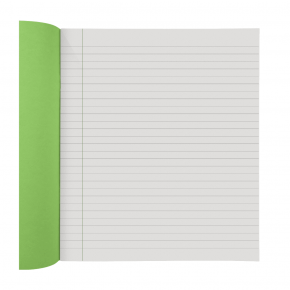 A4 Exercise Book - B033 - 10mm lines with margin