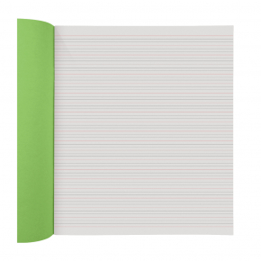 A4 Exercise Book - B036 - Two colour handwriting lines