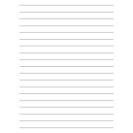 Page Ruling For Writing 15mm Ruled Writing Paper