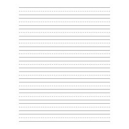 Premium 8mm Handwriting Paper