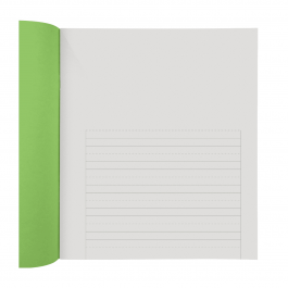 OS - OS11 - Top Blank, Bottom 10mm Handwriting Lines - 10mm solid lines ...