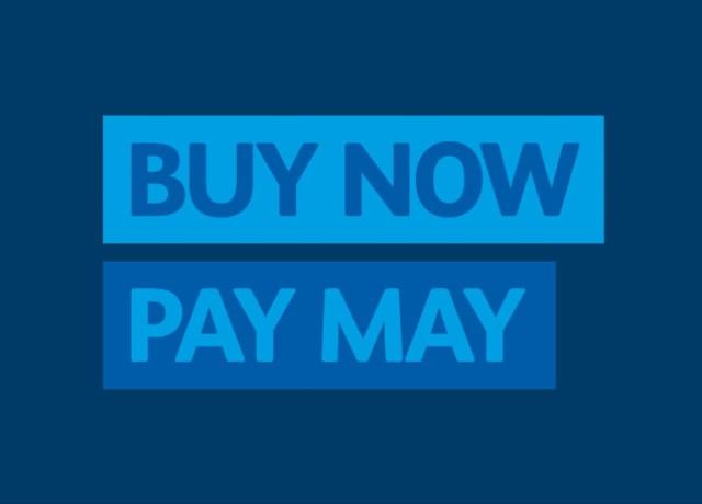 Buy Now, Pay May!