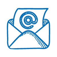 contact us by email