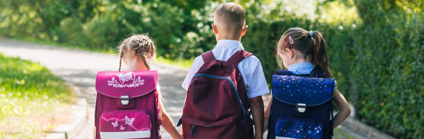 What exercise books do I need for my first day of primary school?